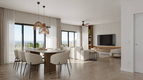 Magnifica moradia 5 quartos com vista mar em construção