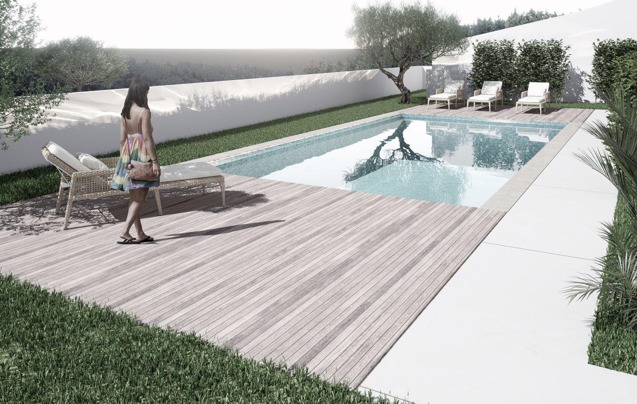 Excelente T2 com piscina e garagem Centro Almancil