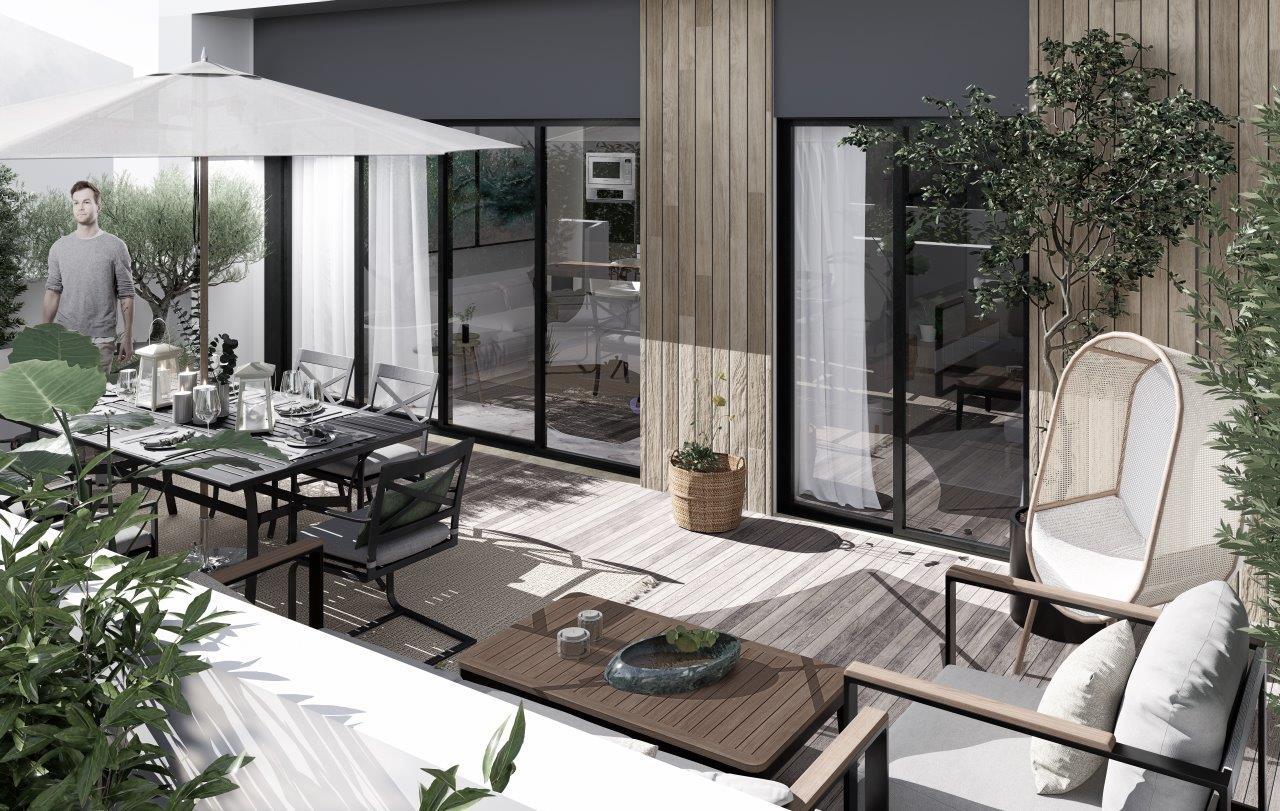 Excelente T2 com piscina e garagem Centro Almancil