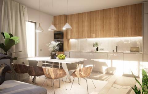 Excelente T2 com piscina e garagem Centro Almancil