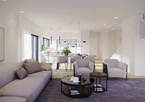 Lote com projecto aprovado para moradia de 3 quartos