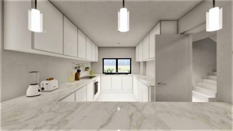 Excelentes moradias em banda com 3 quartos em fase inicial de construção em Almancil.