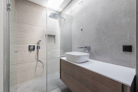 Moradia contemporânea de 5 quartos com vista golf