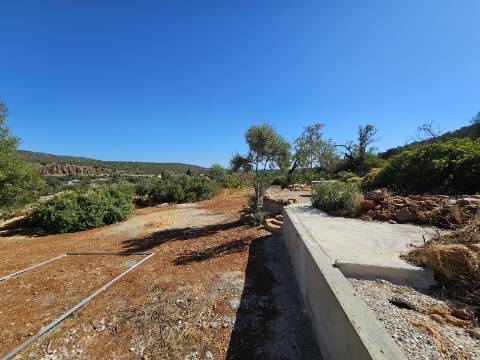 Moradia Térrea V2 com vista mar em construção.