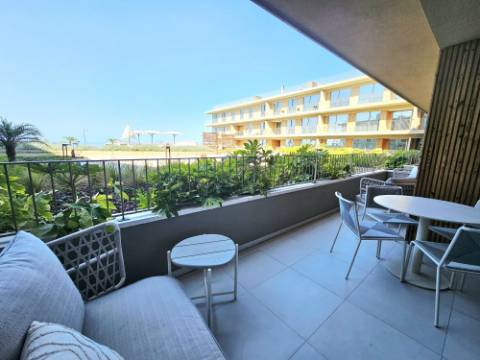 Apartamento excecional com vista mar