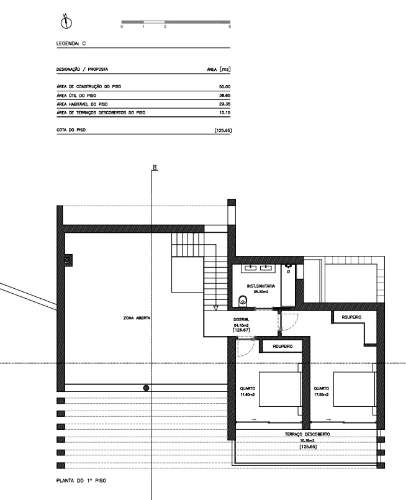 Lote de terreno vendido com projecto aprovado para 3 magnificas moradias com piscina individuais.