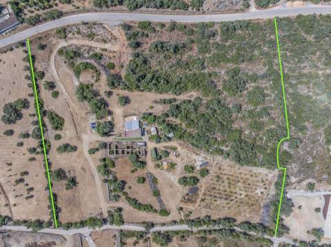 Fantástica quinta com grande potencial, composta por três imóveis urbanos e cerca de 3 hectares de terreno.