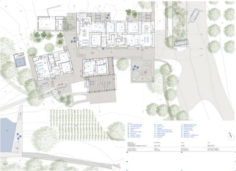 Fantástica quinta com grande potencial, composta por três imóveis urbanos e cerca de 3 hectares de terreno.
