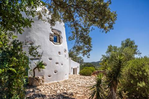 Moinho com casa, piscina e terreno com 12.200m2, em São Brás de Alportel