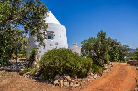 Moinho com casa, piscina e terreno com 12.200m2, em São Brás de Alportel