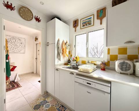 Casa geminada com charme I T2 +1 I Quintal I Centro de Vila Real de Santo António