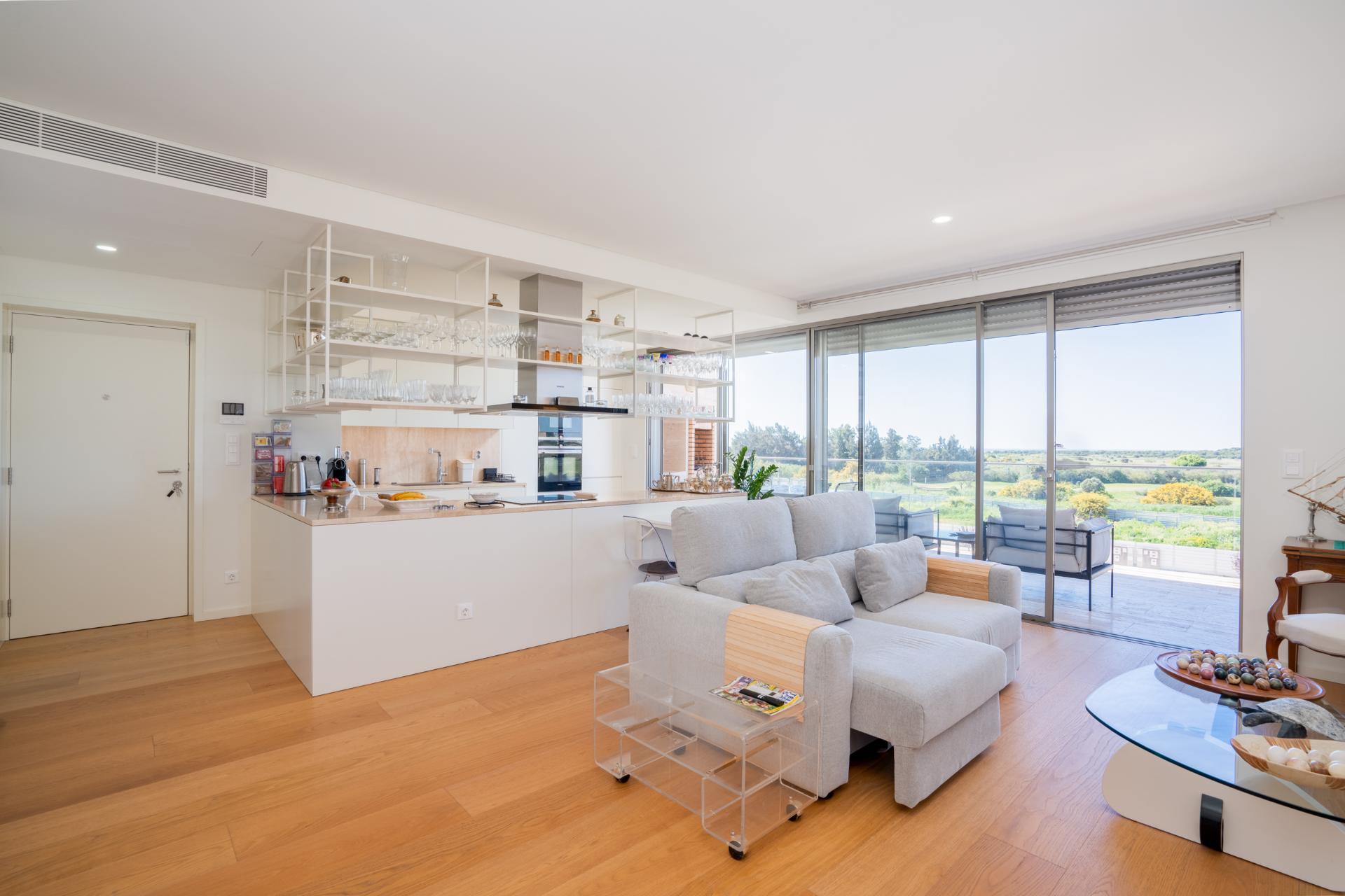 Deslumbrante apartamento T2 com vista para o golfe - Vilamoura