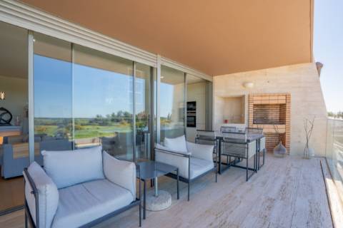 Deslumbrante apartamento T2 com vista para o golfe - Vilamoura