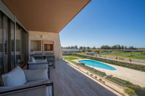 Deslumbrante apartamento T2 com vista para o golfe - Vilamoura