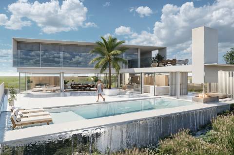 Terreno com Projeto de Luxo para Moradia de Sonho em Almancil Algarve