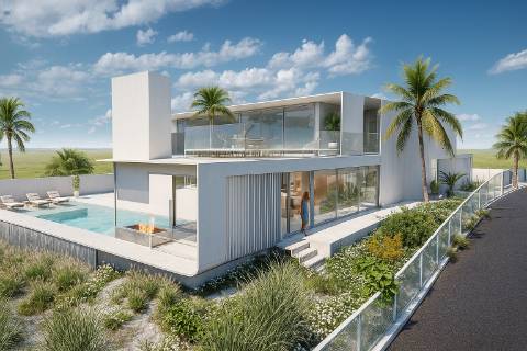 Terreno com Projeto de Luxo para Moradia de Sonho em Almancil Algarve