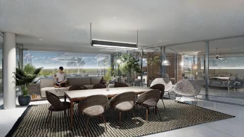 Terreno com Projeto de Luxo para Moradia de Sonho em Almancil Algarve