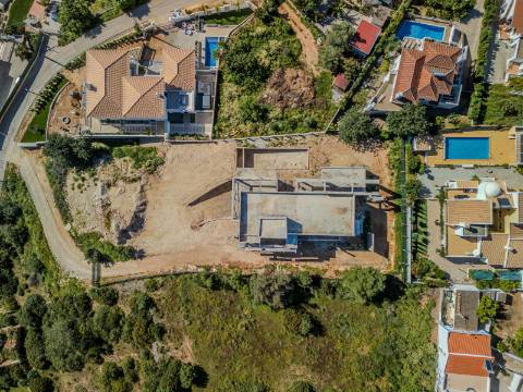 BOLIQUEIME - Moradia com VISTA MAR, 6+1 Quartos, Piscina, 11 minutos da praia da Falésia