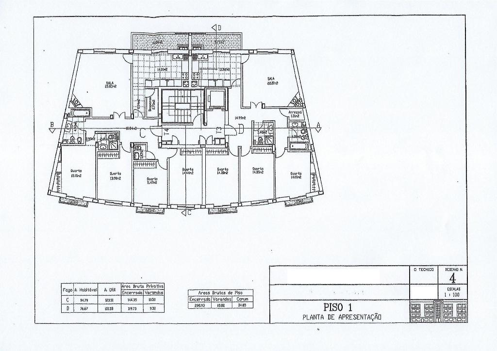 Terreno para construção de bloco de apartamentos - Almancil