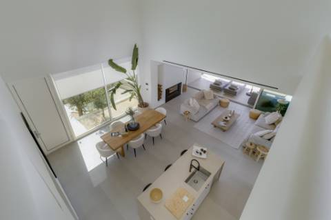 Moradia nova de 3 quartos com vista mar em St.Barbara de Nexe