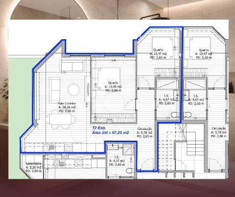 Apartamento T2 Venda em Ranhados,Viseu