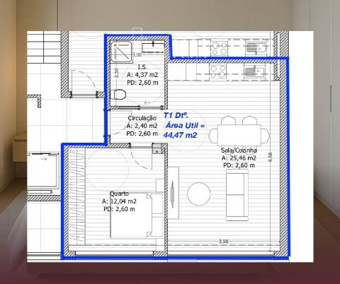Apartamento T1 Venda em Ranhados,Viseu